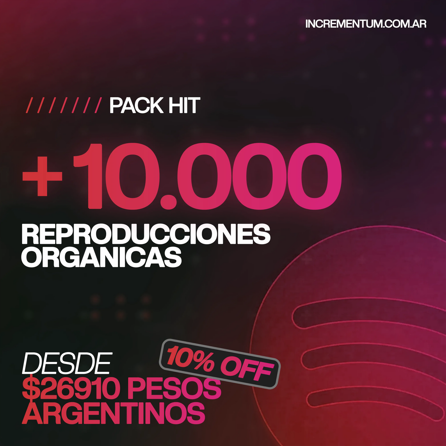 Reproducciones Spotify