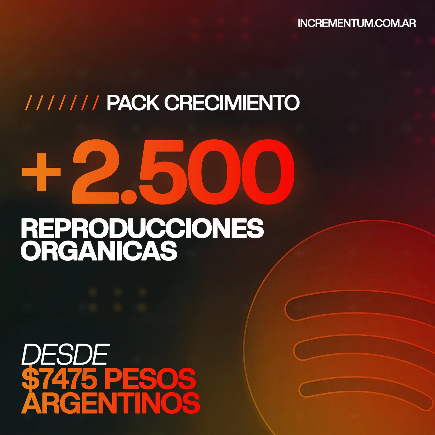 Reproducciones Spotify