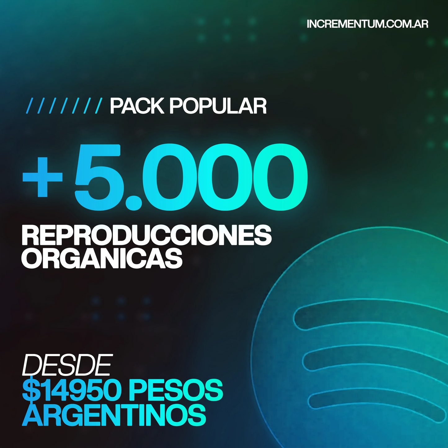 Reproducciones Spotify