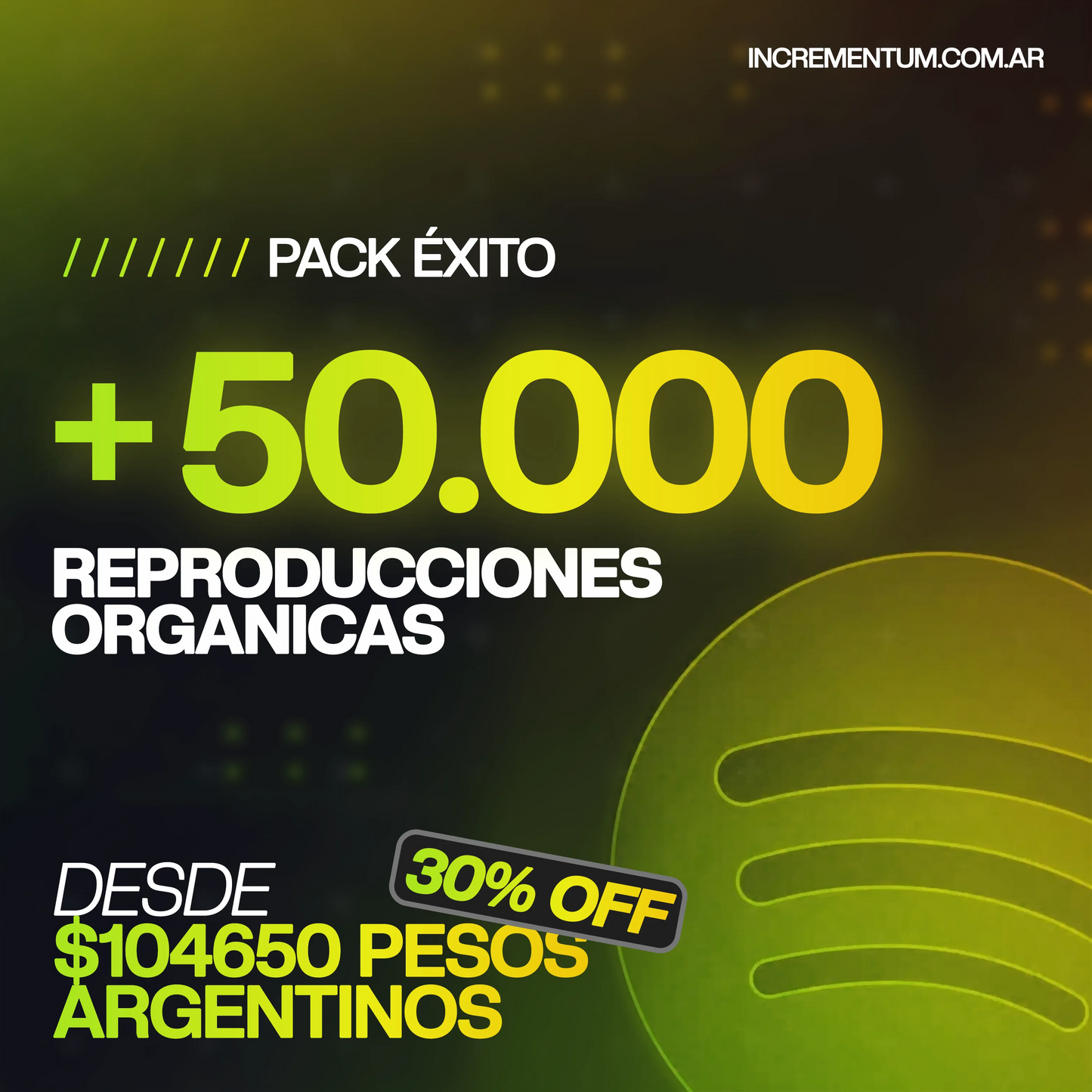 Reproducciones Spotify