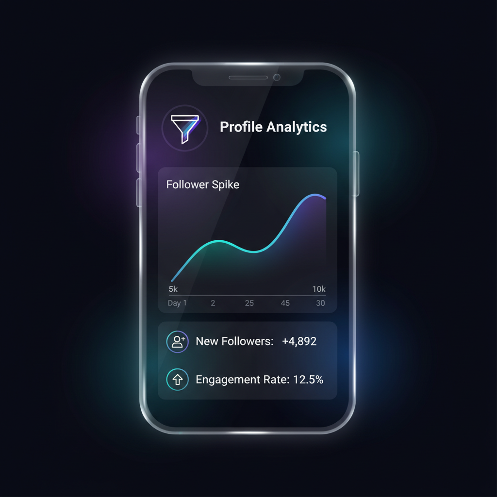 Cómo disimular picos de seguidores comprados en Instagram
