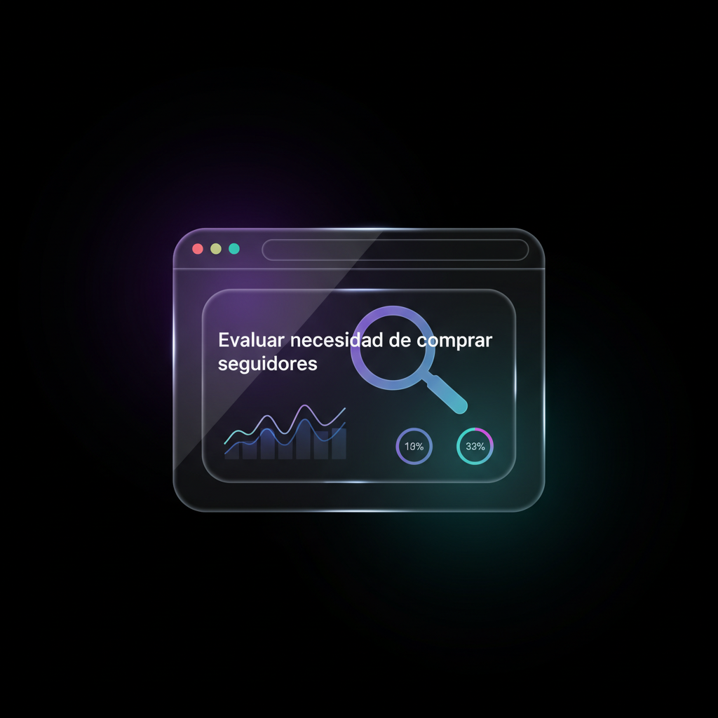 Cómo evaluar si tu cuenta necesita comprar seguidores