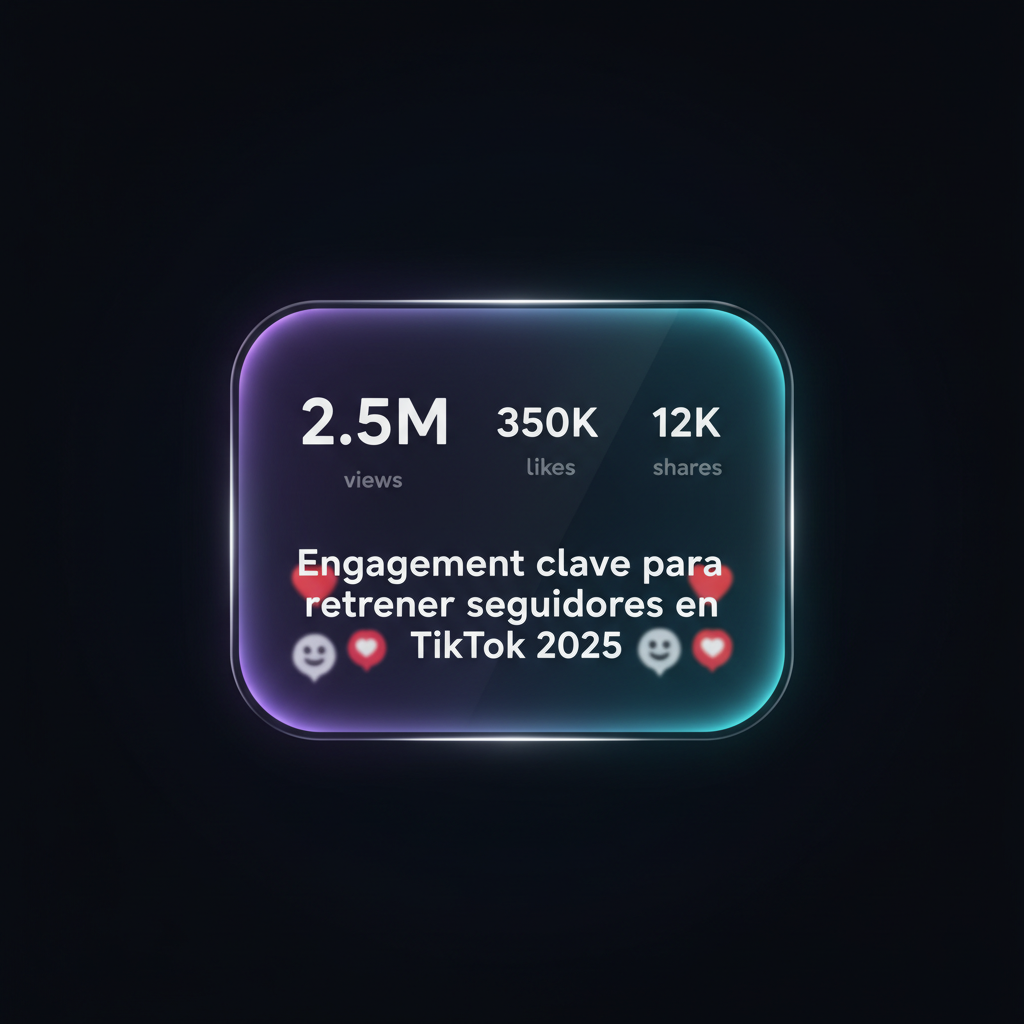 Engagement clave para retener seguidores en TikTok 2025