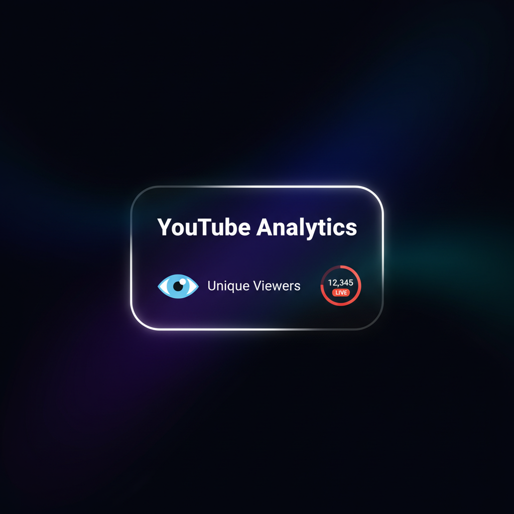 Espectadores únicos vs concurrentes en YouTube