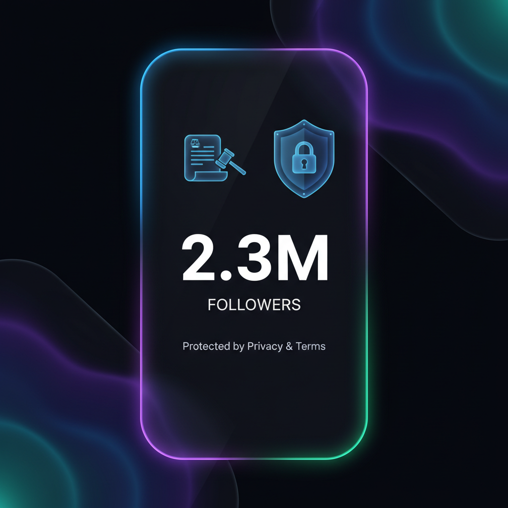 Guía legal: comprar seguidores sin infringir políticas