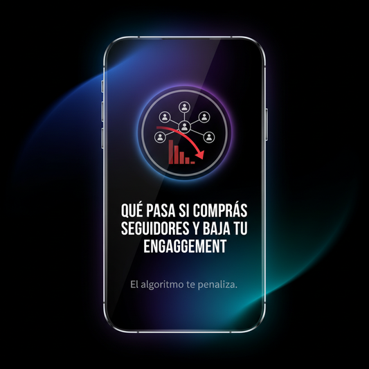 Qué pasa si comprás seguidores y baja tu engagement